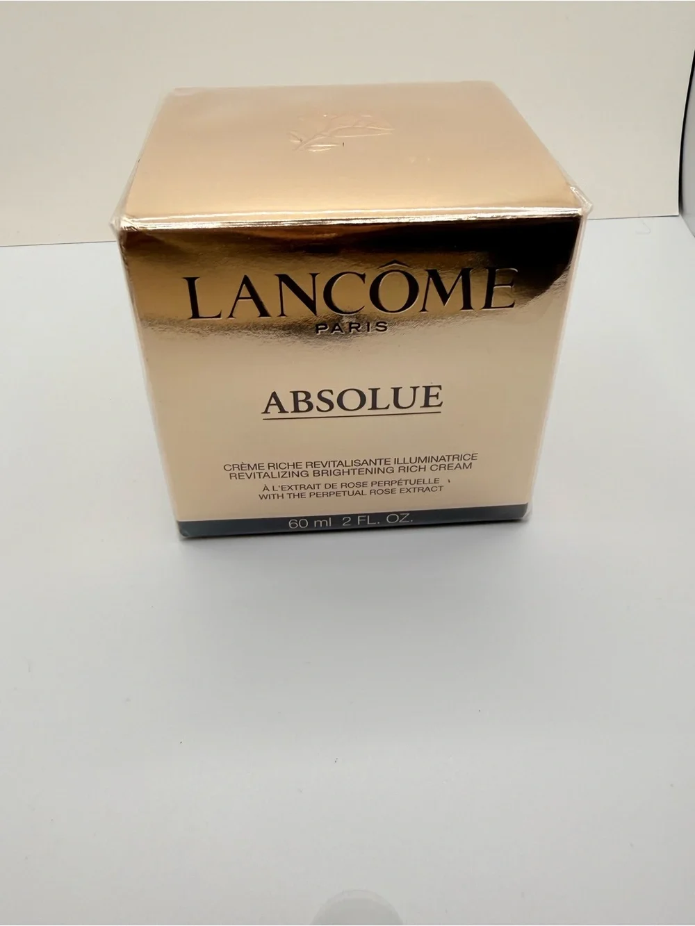 NIB Lancôme Absolue The Rich Cream - Refillable Anti-Aging Face Moisturizer Revi